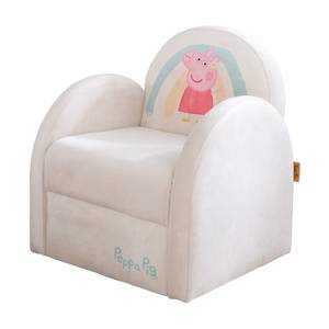 Kindersessel Peppa Pig Beige - Holzwerkstoff - Textil - 44 x 50 x 45 cm