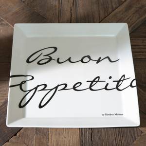 Teller Buon Appetito M 22 x 22 cm