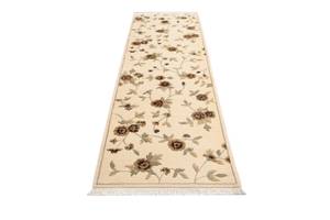 Läufer Teppich Darya CDXXXIV Beige - Textil - 84 x 1 x 297 cm