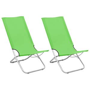 Chaise de plage (lot de 2) 3005001 Vert