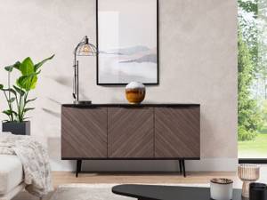 Sideboard Pinelli Grau - Holzwerkstoff - 150 x 80 x 41 cm