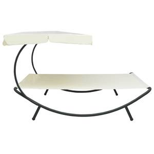 Chaise longue 3004933 Blanc - Métal - 173 x 135 x 200 cm