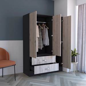 Armoire Bolton Bois manufacturé - 120 x 181 x 50 cm