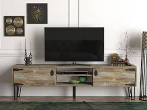 TV Lowboard Costa Eiche Braun - Holzwerkstoff - 180 x 49 x 30 cm