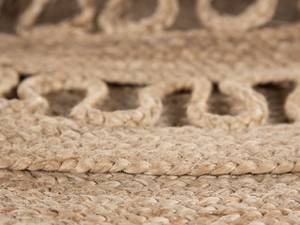 Teppich DIKILI Beige - Naturfaser - 120 x 120 x 120 cm