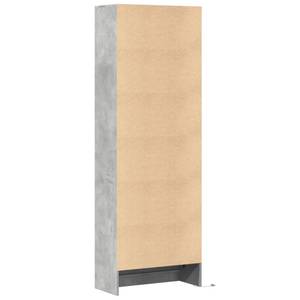 Highboard mit LED-Beleuchtung DE6589 Grau - Holzwerkstoff - 33 x 200 x 69 cm