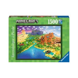 Puzzle  Minecraft Welt Papier - 28 x 6 x 38 cm