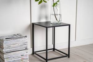 Table d'angle Staal Noir - 38 x 46 x 37 cm