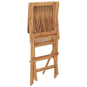 Chaise de jardin 55 x 60 cm - Bois/Imitation - En partie en bois massif