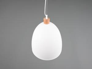 LED Pendelleuchte Ø40cm Metall Weiß Weiß