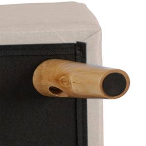 Hocker mit Stauraum Beige - Hellbraun