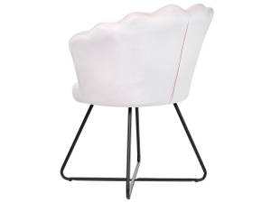 Fauteuil LOVELOCK Noir - Blanc crème - Blanc