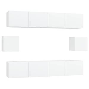 TV-Schrank 6er Set D212 Weiß