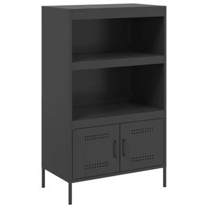 Highboard DE9402 Schwarz - Metall - 39 x 113 x 68 cm