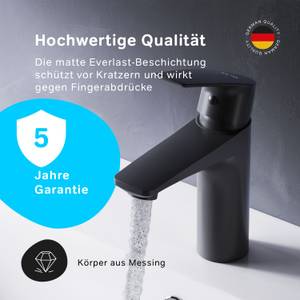 AM.PM Waschtischarmatur Wasserhahn Schwarz