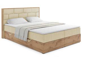 Boxspringbett LOLLY7 Beige - Breite: 169 cm - H3