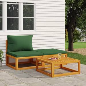 Salon de jardin 3028500-5 (lot de 3) Vert