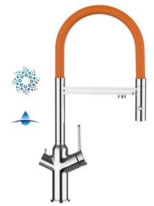 Küchen Armatur 4 wege + 2 Strahl Brause Metall - 35 x 48 x 5 cm