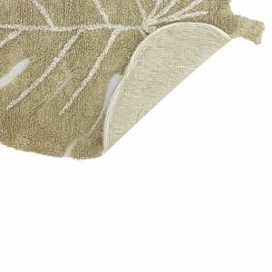 Teppich Mini Monstera Braun - Naturfaser - Textil - 75 x 2 x 100 cm