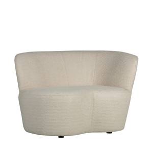 Fauteuil design Stone Beige - Textile - 112 x 73 x 80 cm