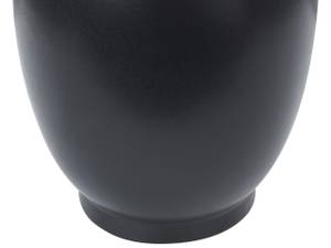 Blumenvase MYTILENE Schwarz - Porzellan - 14 x 29 x 14 cm