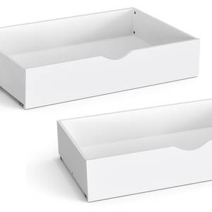 Tiroir de lit Everest 2 pcs. Blanc