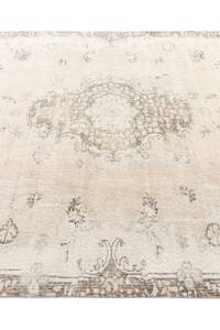 Teppich Ultra Vintage DCXXII Beige - Textil - 206 x 1 x 290 cm