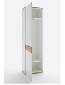 Garderobenschrank Mia 5 Weiß - Holzwerkstoff - Holzart/Dekor - 58 x 205 x 40 cm