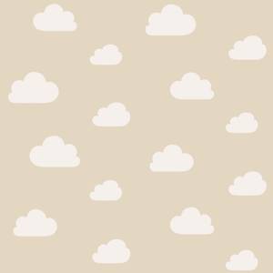 Tapete kleine Wolken 7386 Beige