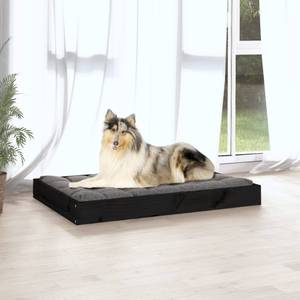 Hundebett  820865 Schwarz - Holzwerkstoff - 64 x 9 x 91 cm