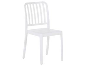 Bistro Set SERSALE 3-tlg Weiß