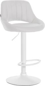 Tabouret de bar Milet Blanc - Blanc