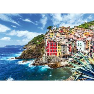 Puzzle Dorf Riomaggiore 99 Teile Papier - 3 x 3 x 15 cm