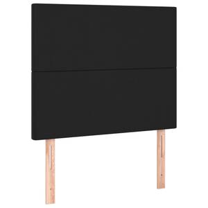 Bettgestell-K-16992 Schwarz - Holzwerkstoff - 80 x 118 x 203 cm