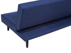 3-Sitzer Sofa VISBY Schwarz - Blau - Marineblau