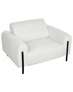 Fauteuil ASKIM Noir - Blanc