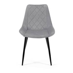 Lot de 2 Chaises SJ.0488 Gris - Lot de 2