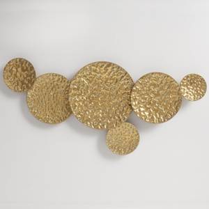 Wandrelief Citala Gold - Metall - 118 x 55 x 55 cm