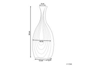 Vase décoratif THAPSUS Doré - 16 x 39 cm