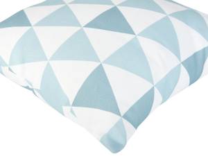 Kissen 2er Set TRIFOS Blau - Hellblau - Multicolor - Weiß - 40 x 10 cm