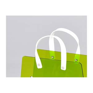 Porte-revues sac vert - FUNNY VERT Vert - Matière plastique - 33 x 31 x 11 cm