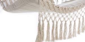 Geflochtener Hänge-Sessel in Creme | 909 Beige - Naturfaser - Kunststoff - Holz teilmassiv - 115 x 130 x 60 cm