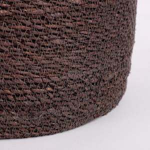 Panier à plantes Atlantic (Lot de 2) Gris - Fibres naturelles - Matière plastique - 30 x 26 x 30 cm