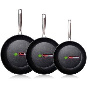 Pfannen Set WCOK-CHEF202428 (3-teilig) Schwarz - Metall