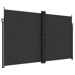 Seitenmarkise D9133 Schwarz - 600 x 1 x 200 cm