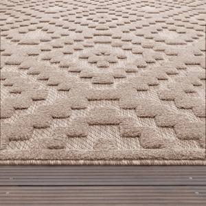 Outdoorteppich Livorno 672 Beige - 160 x 160 cm