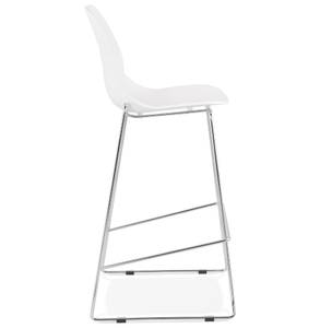 Tabouret De Bar BERLIN Blanc - Gris