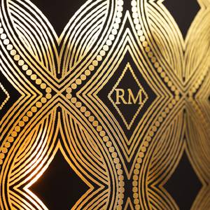 RM Embellishment Windlicht Schwarz - Glas - 18 x 24 x 18 cm
