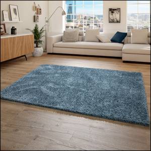 Hochflor-Teppich Floppy 770 Blau - 120 x 120 cm