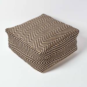 Designer Hocker Pouf Chevron 60 x 30 x 60 cm